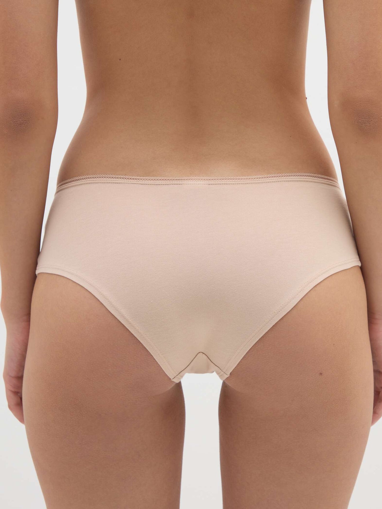 Pack of 6 Women’s Cotton Mid Waist Hipster Full Back Coverage Panty