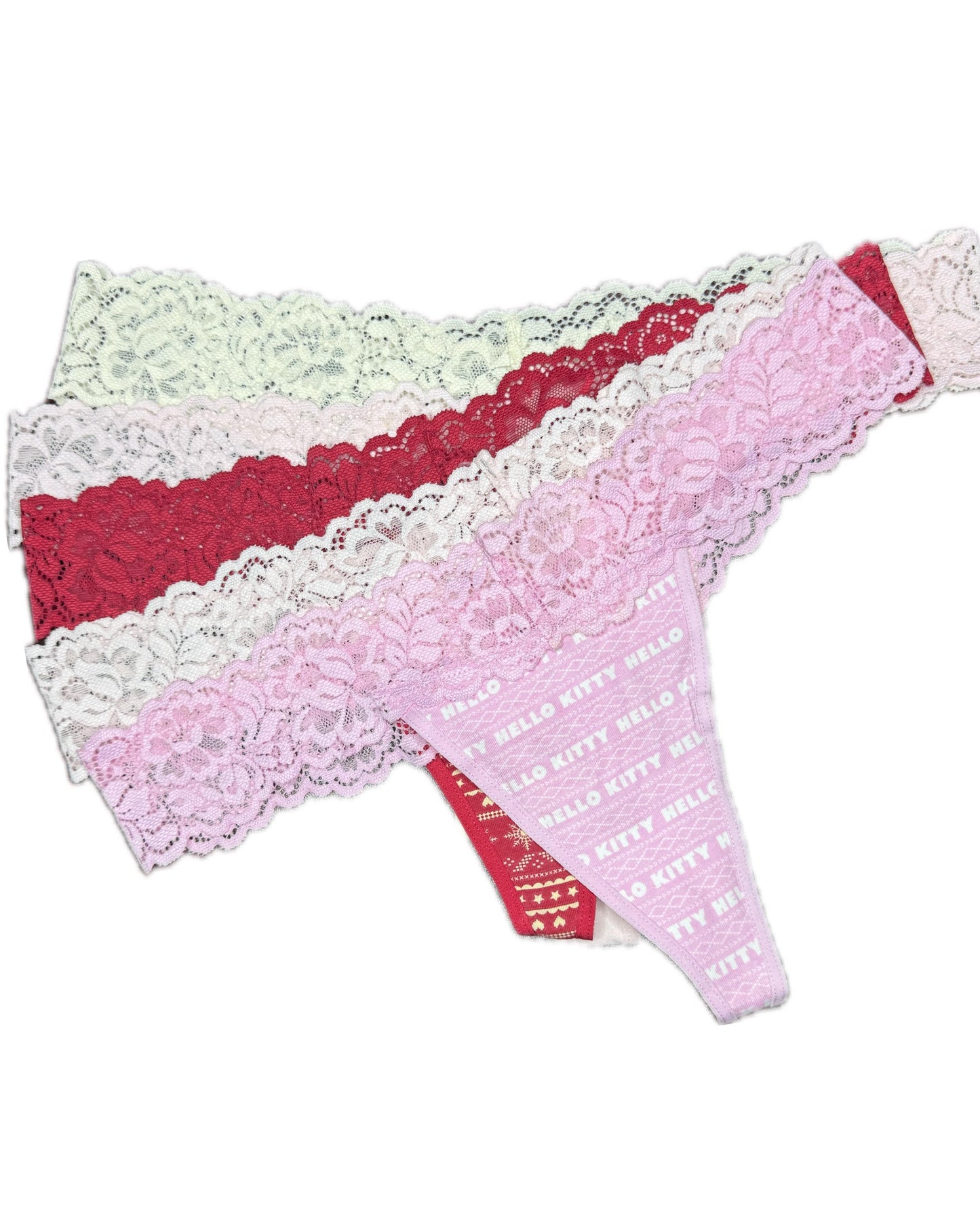 pack of 5pcs Premium Lace Thongs