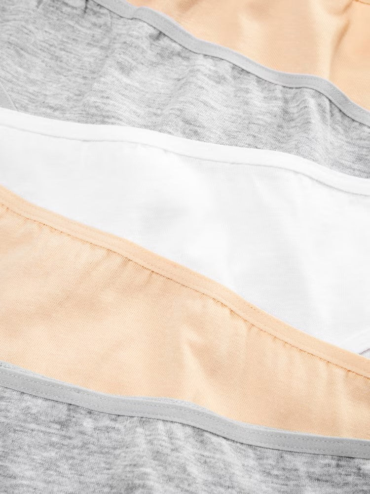 Pack 0f 5pcs Pure Cotton Fabrics Regular Uses Soft Panty For Womens