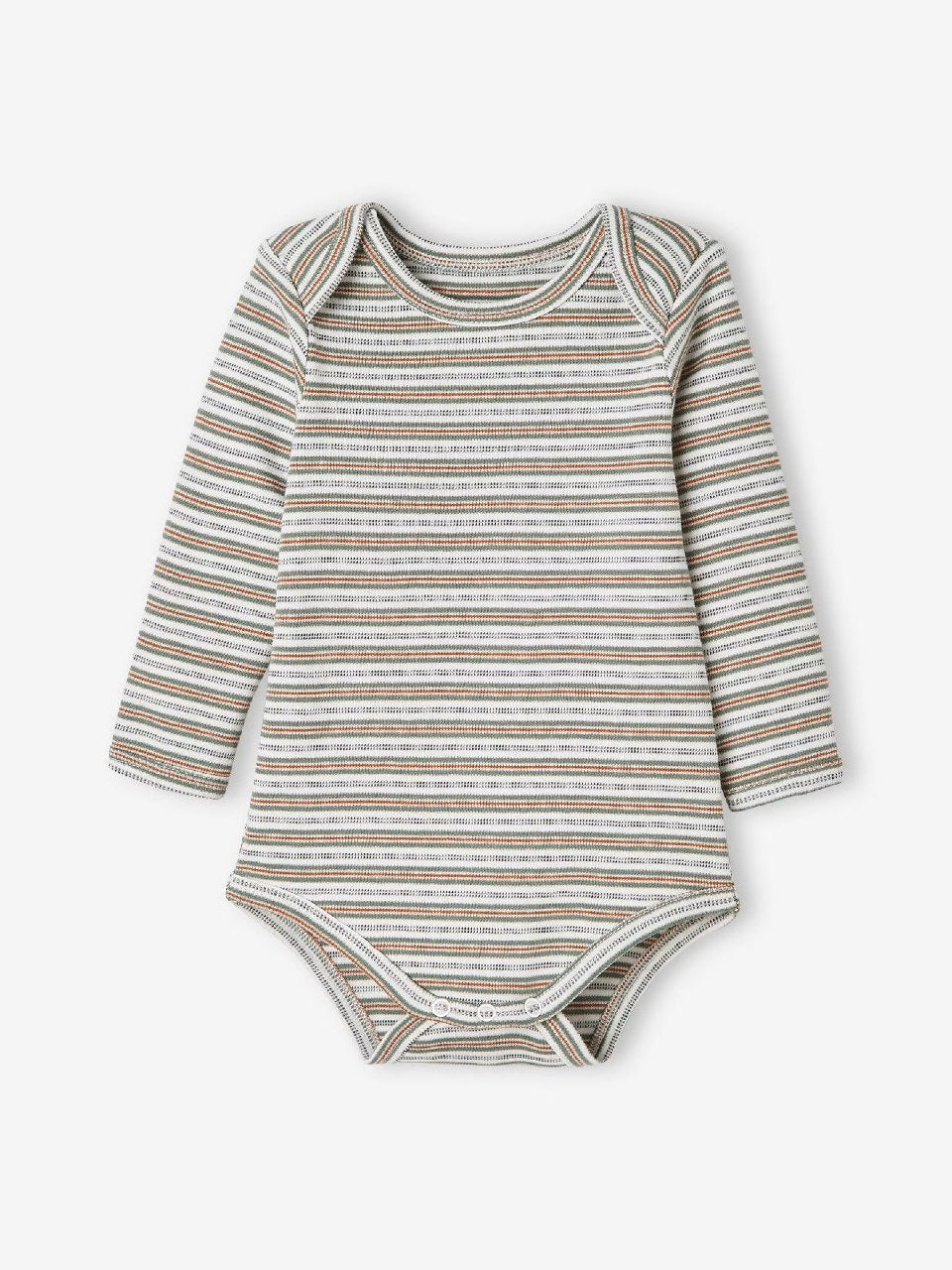 Pack of 5pcs Organic Cotton Unisex Assorted color full Sleeve Baby Romper