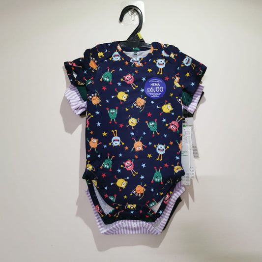 ৮ পিছ হাফ হাতা বেবি রম্পার কম্বো প্যাক