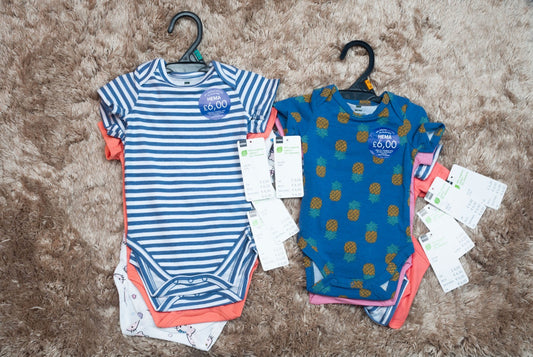 ৪ পিছ হাফ হাতা বেবি রম্পার কম্বো প্যাক😍😍