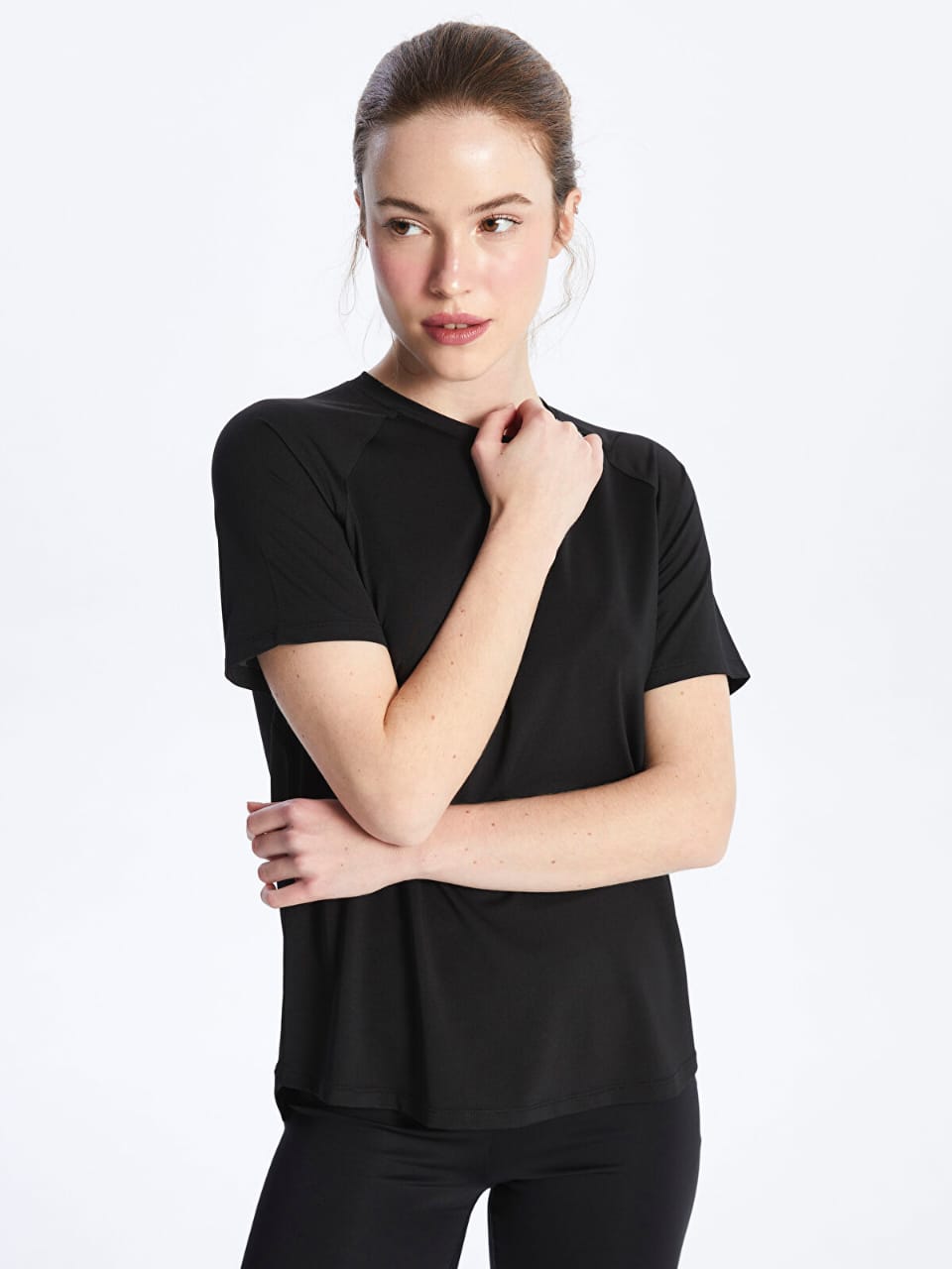 3 Pcs Short Sleeve Women's Ice-Silk T-Shirt