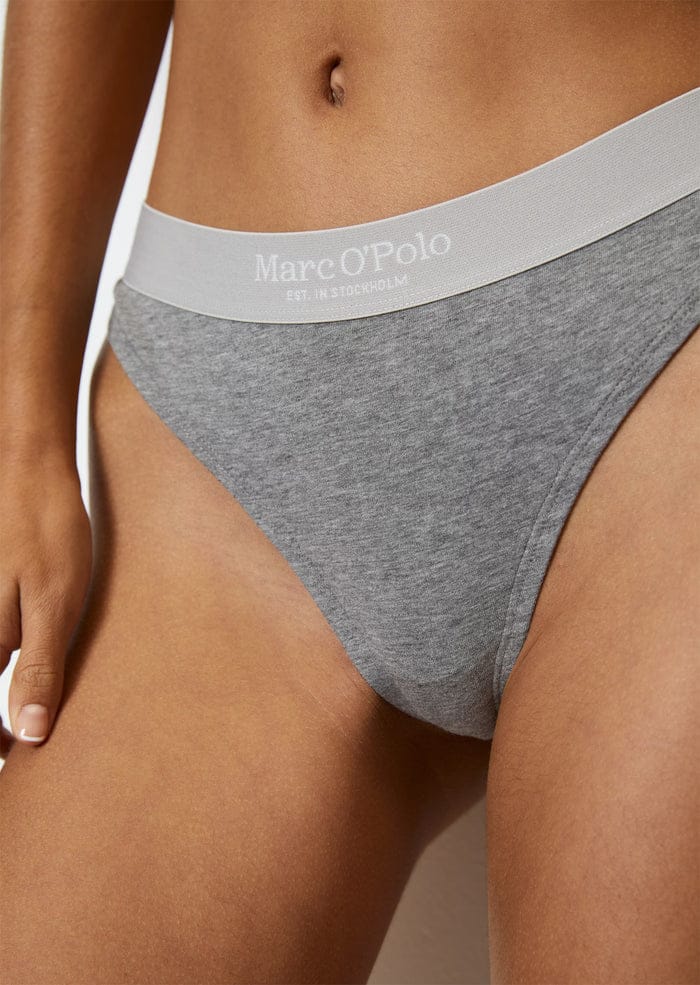4 Pcs-Pack Cotton Thong Panty For Womens