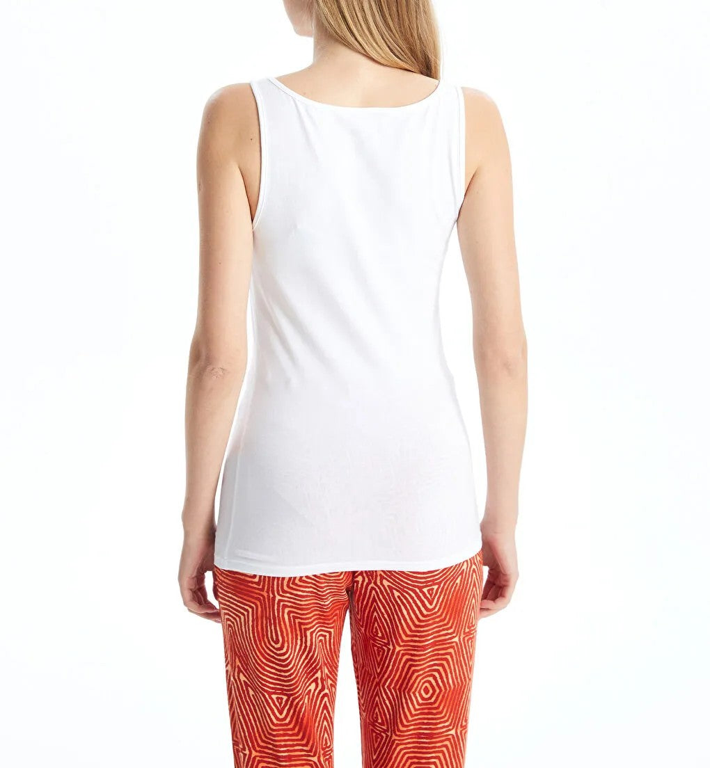 1 pcs U-Neck Women's pure cotton Tanktop