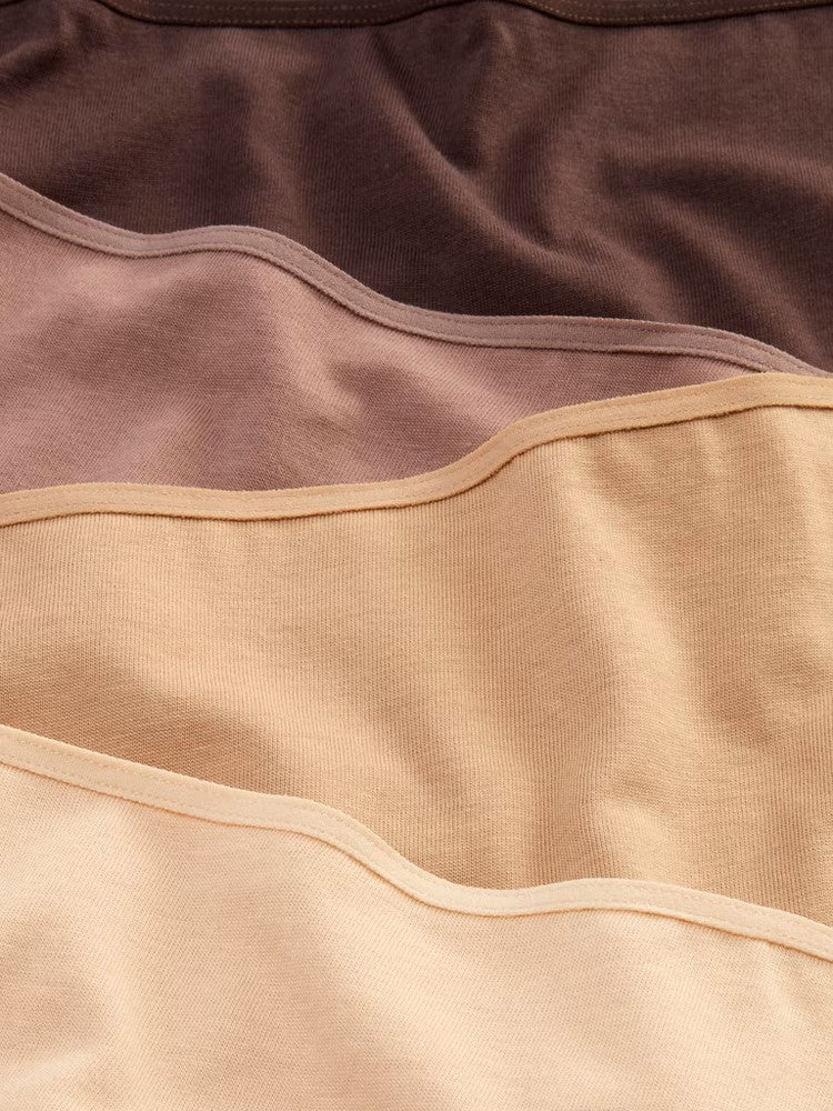 Pack 0f 5pcs Pure Cotton Fabrics Regular Uses Soft Panty For Womens