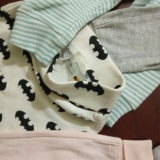 4 Pcs Organic Cotton Made Baby Trouser Newborn To 9 Months