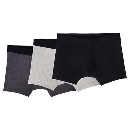 Pack of 3 Mens Cotton Stretch Boxer Trunks