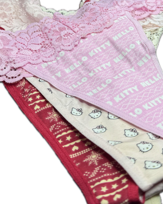 pack of 5pcs Premium Lace Thongs