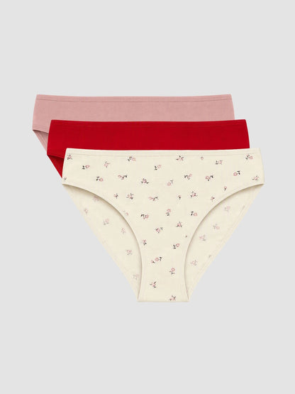 10 Pcs Pack Women’s Cotton  Panty( Original LCW WAIKIKII Brand)
