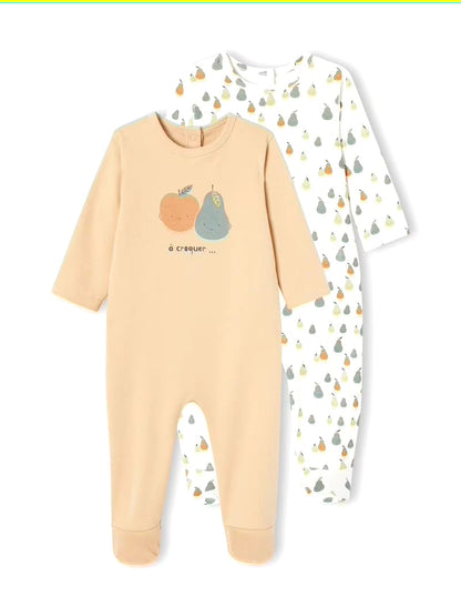 2 Pcs fullbody Premium Quality Baby Romper