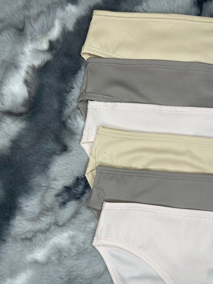 PACK OF 6 PCS Women's ICE-SILK Hipster Brief Panty