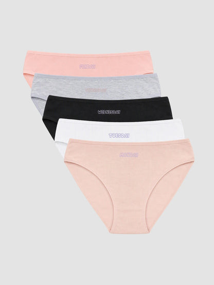 10 Pcs Pack Women’s Cotton  Panty( Original LCW WAIKIKII Brand)