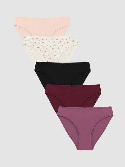 10 Pcs Pack Women’s Cotton  Panty( Original LCW WAIKIKII Brand)