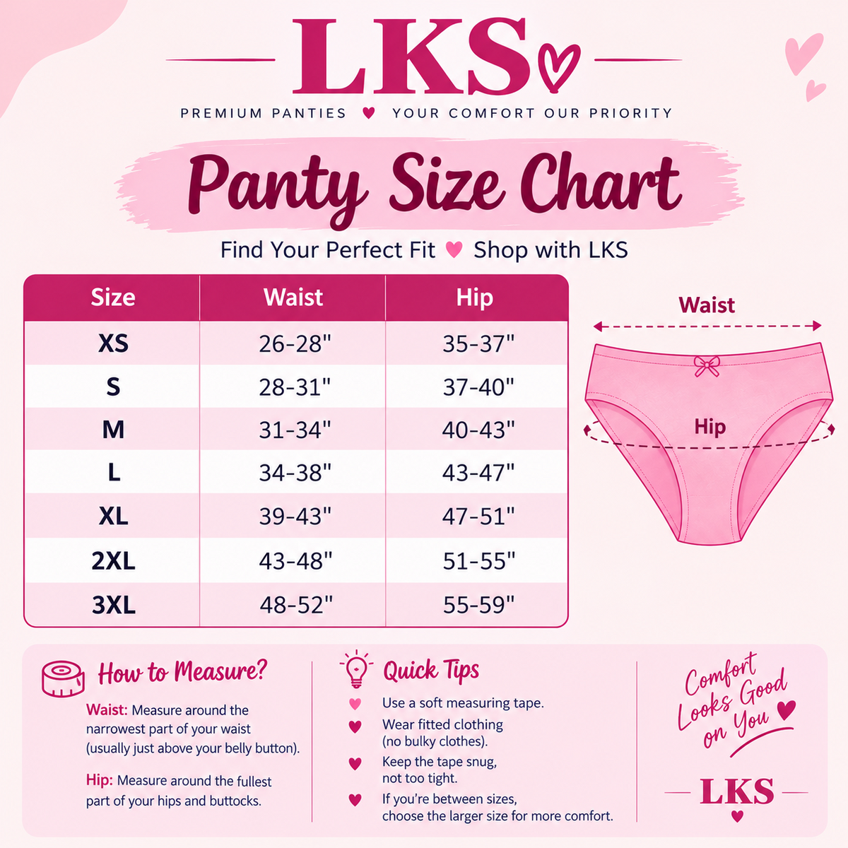 Pack of 7 Pcs Ladies High Waisted Full Back Cover  Brief Panty( Original George Brand
