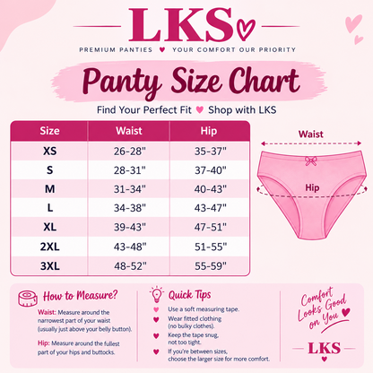 Pack of 7 Pcs Ladies High Waisted Full Back Cover  Brief Panty( Original George Brand