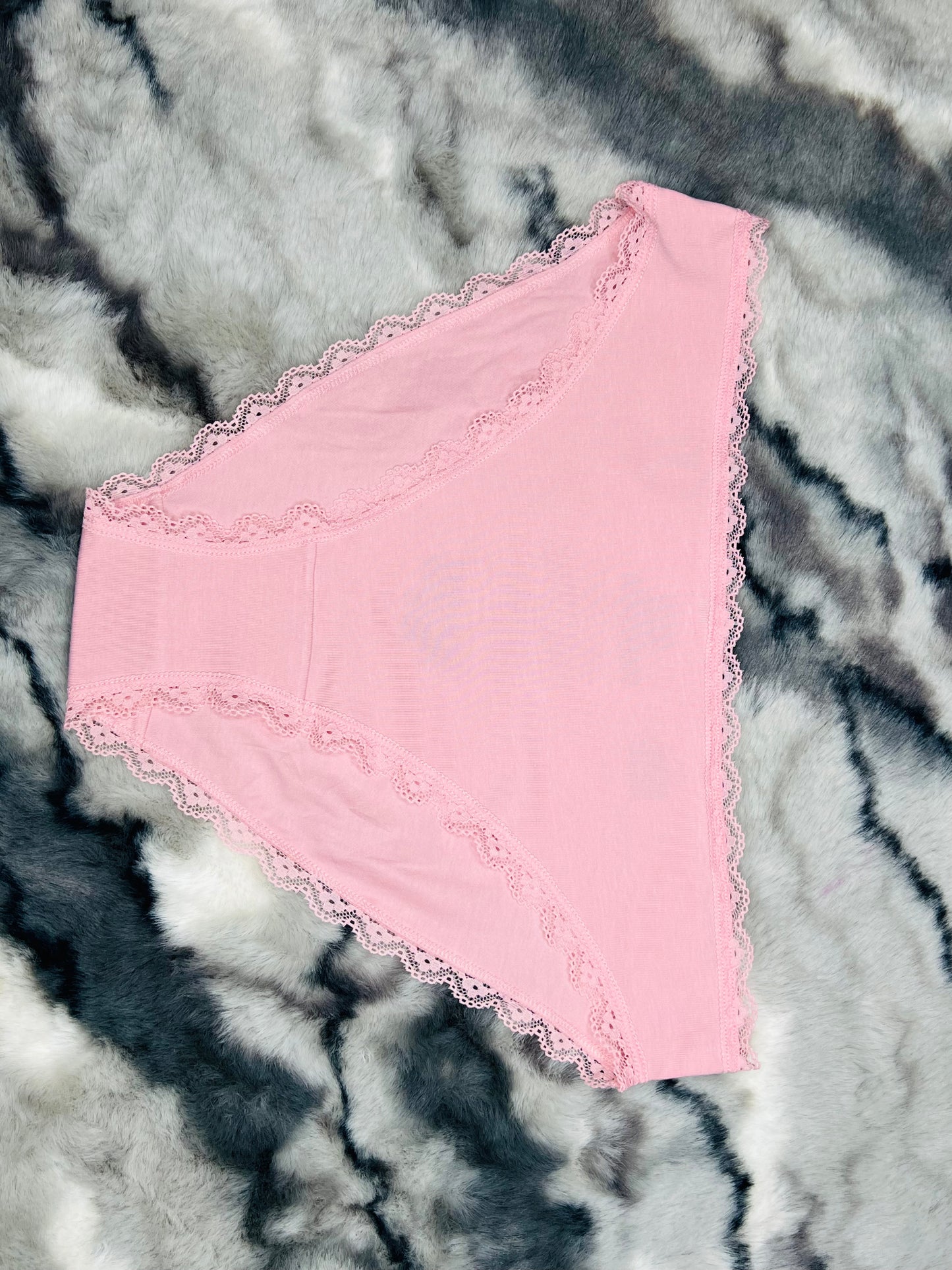 7 pcas Pack Ladies Premium Cotton Lace Brief Panty (Original ALLDI Band)