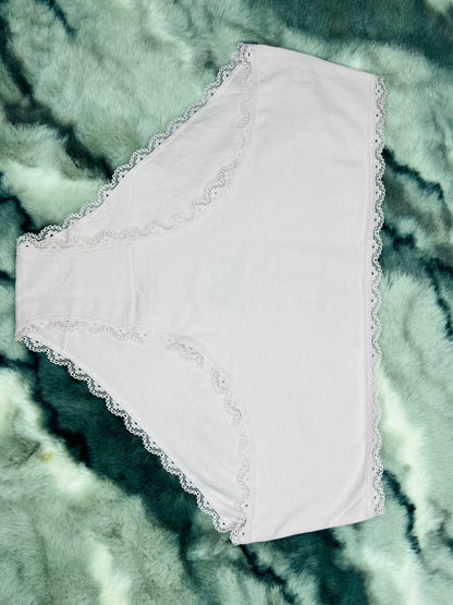 7 pcas Pack Ladies Premium Cotton Lace Brief Panty (Original ALLDI Band)