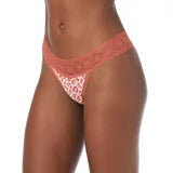 Ladies printed lace Thong (6 Pcs)