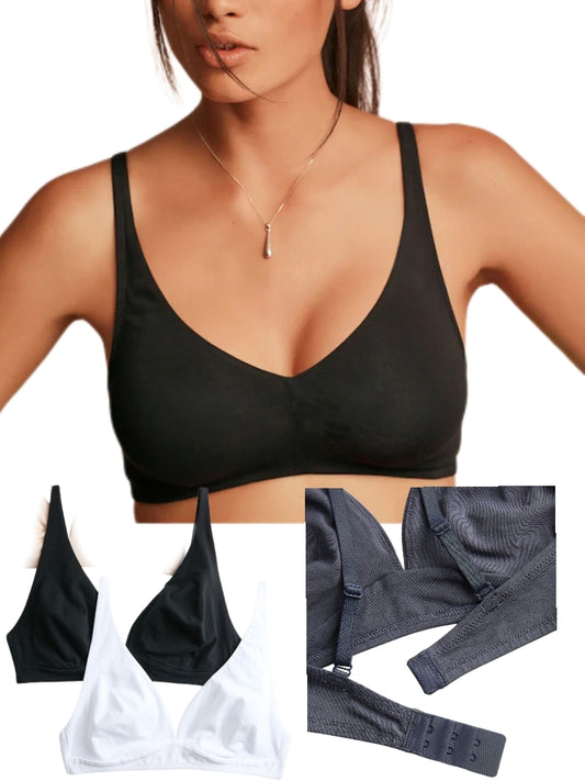 2 pcs non paded non wear Daily Comfort Soft Cotton Bra ✨( Original OVSS Brand)