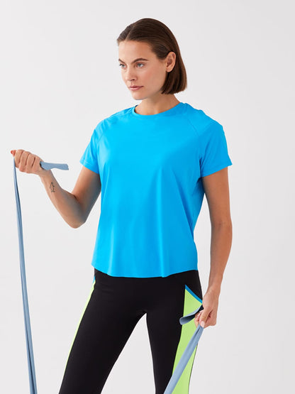 4 Pcs Short Sleeve Women's Ice-Silk T-Shirt