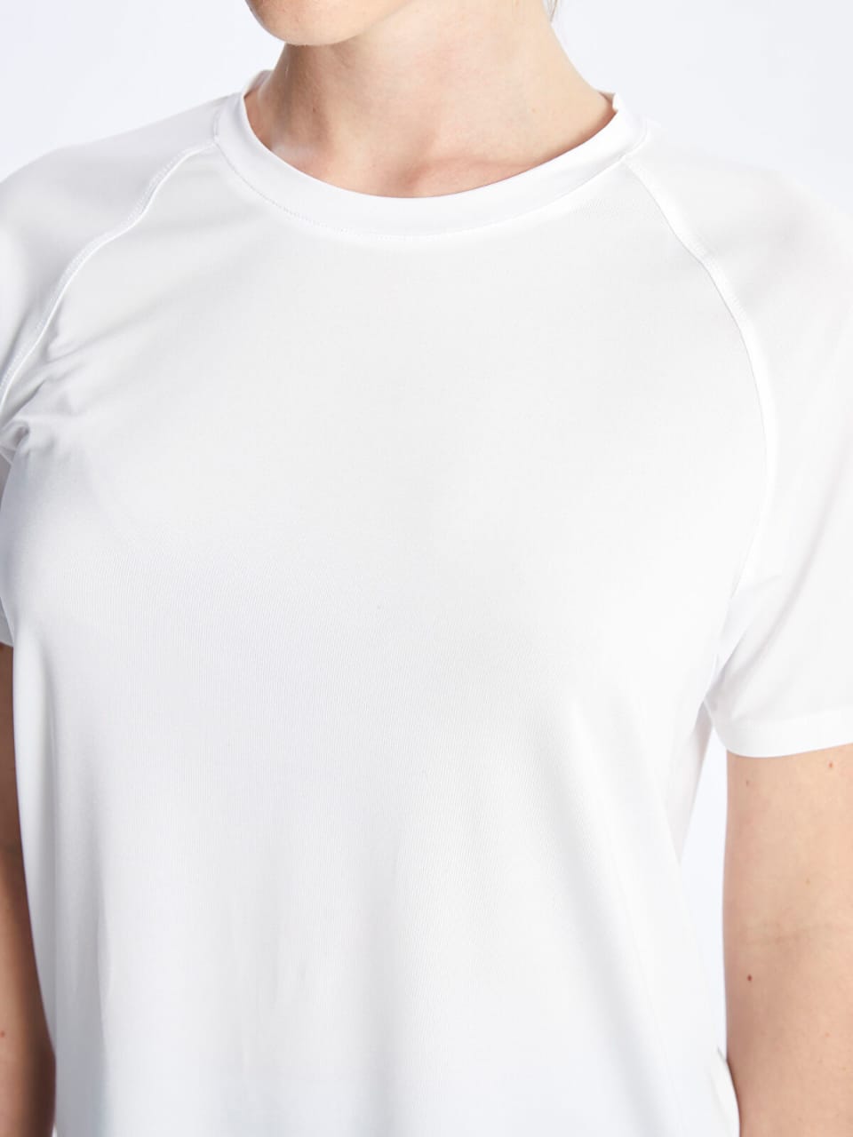 4 Pcs Short Sleeve Women's Ice-Silk T-Shirt
