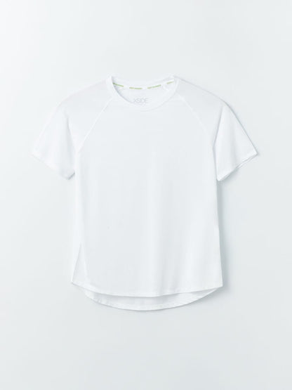4 Pcs Short Sleeve Women's Ice-Silk T-Shirt