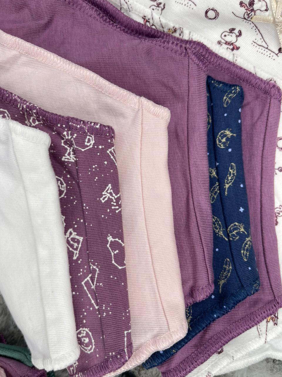 7 pcas Pack Ladies Premium Cotton Classic Panty (Original Womens Secret Band)