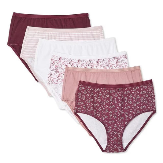 Pack of 7 Pcs Ladies High Waisted Full Back Cover  Brief Panty( Original George Brand