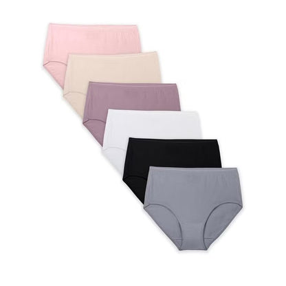 Pack of 7 Pcs Ladies High Waisted Full Back Cover  Brief Panty( Original George Brand