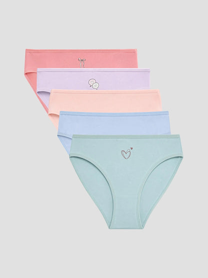 10 Pcs Pack Women’s Cotton  Panty( Original LCW WAIKIKII Brand)