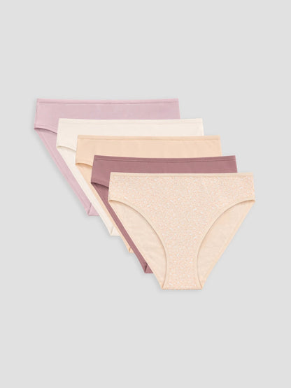 10 Pcs Pack Women’s Cotton  Panty( Original LCW WAIKIKII Brand)