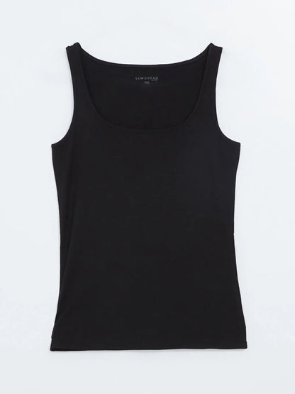 1 pcs U-Neck Women's pure cotton Tanktop